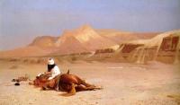 Gerome, Jean-Leon - arab oil painting